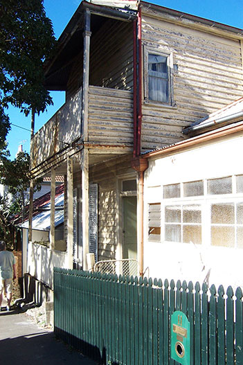 Balmain house before